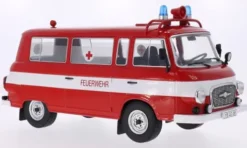 Barkas B 1000 Kleinbus, 1965, Feuerwehr, 1:18, MCG