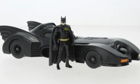 Batman Batmobile, 1989, Batman, 1:24, Jada