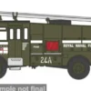 Bedford RLHZ Green Goddess, Royal Navy Fire Service/Firemans Strike 1977/8, 1:76, Oxford