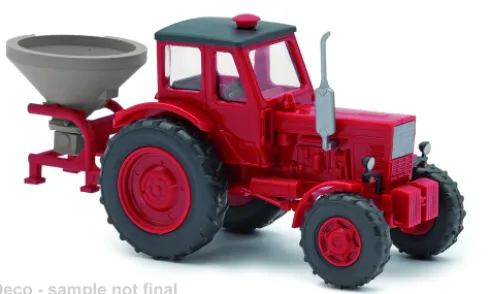 Belarus MTS-50, rot, 1961, 1:87, Busch