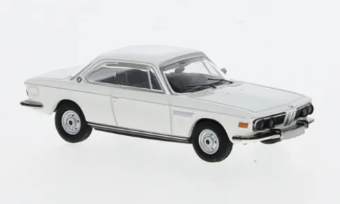 BMW 2800 CS (E9), weiss, 1968, 1:87, Minichamps