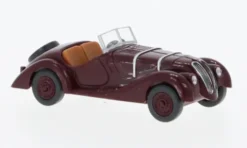 BMW 328, dunkelrot, 1:87, Wiking