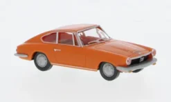 BMW 1600 GT Coupe, orange, 1967, 1:87, Wiking