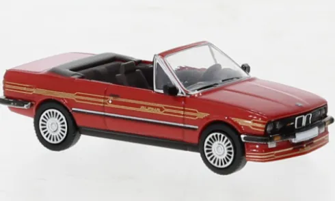 BMW Alpina C2 2,7 Cabriolet, rot/Dekor, 1986, 1:87, PCX87