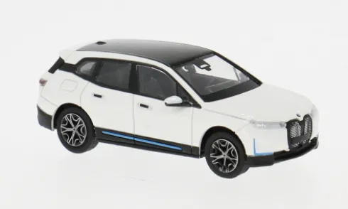 BMW iX M60, weiss, 2022, 1:87, Minichamps