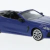 BMW M8 Competiton Cabriolet (G14), blau, 2019, 1:87, Minichamps