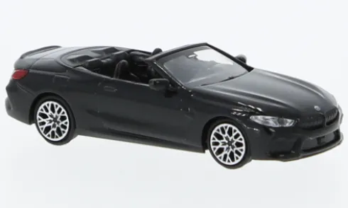 BMW M8 Competiton Cabriolet (G14), schwarz, 2019, 1:87, Minichamps