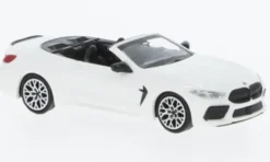 BMW M8 Competiton Cabriolet (G14), weiss, 2019, 1:87, Minichamps