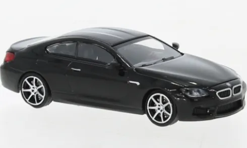 BMW M6 Coupe, schwarz, 2015, 1:87, Minichamps