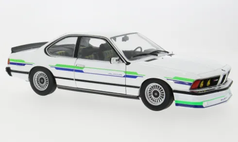BMW Alpina B7 Turbo (E24), weiss/Dekor, 1984, 1:18, Solido