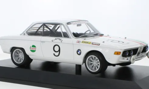 BMW 2800 CS, 24h Spa, 1971, Castrol BMW, #9, D.Moorkens/J-L.Haxhe, 1:18, Minichamps