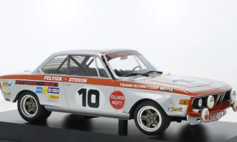 BMW 2800 CS, 24h Spa, 1972, #10, C.Ethuin/J.Fitzpatrick, 1:18, Minichamps