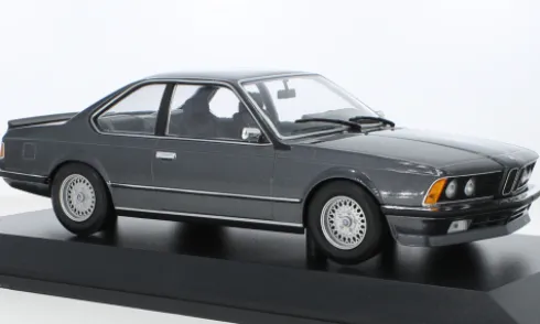 BMW 635 CSI, grau, 1982, 1:18, Minichamps