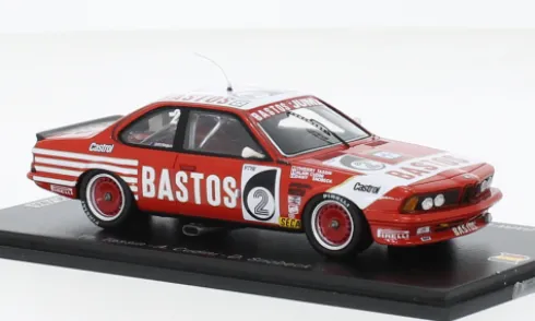 BMW 635 CSi, 24h Spa, 1984, Juma Bastos Racing Team, Bastos, #2, T.Tassin/A.Cudini, 1:43, Spark