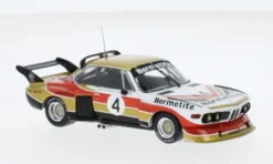 BMW 3.5 CSL Gr.5, 6h Silverstone, 1976, Hermetite, #4, J.Fitzpatrick/T.Walkinshaw, 1:43, IXO