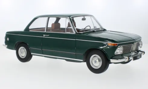 BMW 1802, dunkelgrün, 1967, 1:12, KK Scale