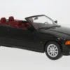 BMW 3er (E36) Cabriolet, schwarz, 1996, 1:18, MCG