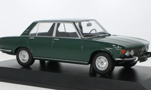 BMW 2500, grün, 1968, 1:18, Minichamps