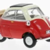 BMW Isetta 250, rot/beige, 1:43, Cararama