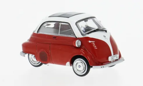 BMW Isetta, rot/weiss, 1959, 1:43, IXO