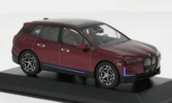 BMW iX, rot, 2023, 1:43, Minichamps