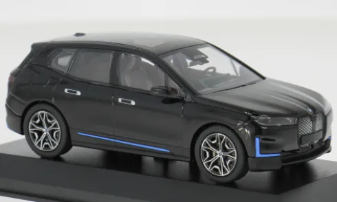 BMW iX, schwarz, 2023, 1:43, Minichamps