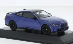 BMW M4, blau, 2020, 1:43, Minichamps