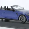 BMW M4 Cabriolet, blau, 2020, 1:18, Minichamps