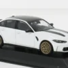 BMW M3 CS, weiss/schwarz, 2023, 1:43, Minichamps