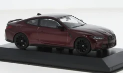 BMW M4, dunkelrot, 2020, 1:43, Minichamps