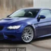 BMW M3 (E92), dunkelblau, 1:43, Solido