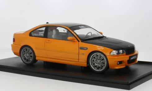 BMW M3 (E46), orange/schwarz, 1:18, Solido