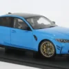 BMW M3 (G80), blau/schwarz, 1:18, Solido