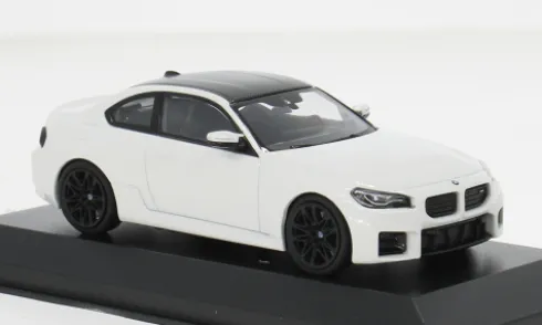BMW M2, weiss, 2023, 1:43, Minichamps