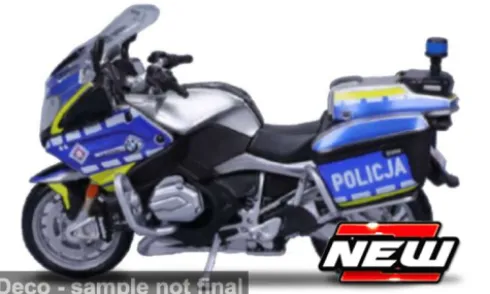 BMW R 1200 RT, Police (PL), 1:18, Maisto