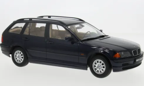 BMW 3-Series E46, dunkelblau, 1999, 1:18, KK Scale