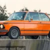 BMW 2002 Tii, orange, 1971, 1:18, Solido
