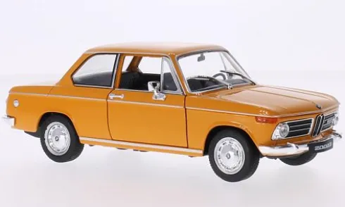 BMW 2002 Ti, orange, 1968, 1:24, Welly
