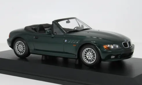BMW Z3 (E36/7), dunkelgrün, 1997, 1:18, Minichamps