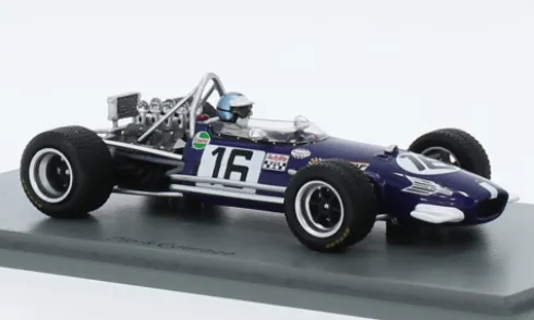 Brabham BT26A, Formel 1, GP Monaco, 1969, #16, P.Courage, 1:43, Spark