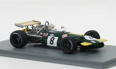 Brabham BT26A, GP Mexiko, 1969, #8, J.Brabham, 1:43, Spark