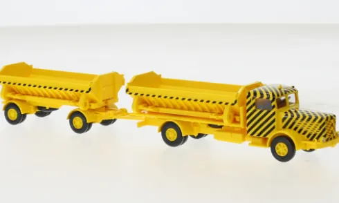Büssing 8000, gelb, 1950, 1:87, Wiking