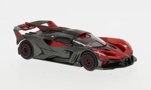 Bugatti Bolide, rot/schwarz, 2026, 1:64, Mini GT