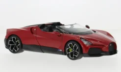 Bugatti W16 Mistral, rot/schwarz, 1:24, Welly