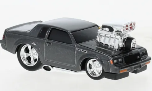 Buick GNX, dunkelgrau, 1987, 1:64, Maisto