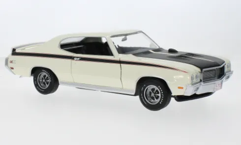 Buick GSX, weiss, 1970, 1:18, Sun Star