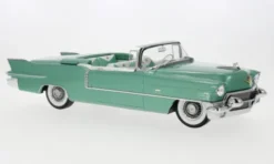 Cadillac Eldorado Convertible, grün, 1956, 1:18, Stamp Models