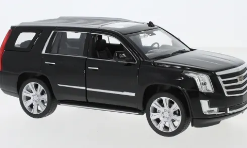 Cadillac Escalade, schwarz, 2017, 1:24, Welly