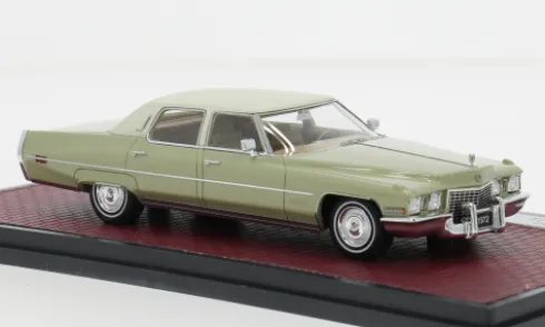 Cadillac Fleetwood Sixty Brougham, beige, 1972, 1:43, Matrix