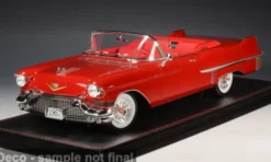 Cadillac Series 62 Convertible, rot, 1957, 1:18, Stamp Models